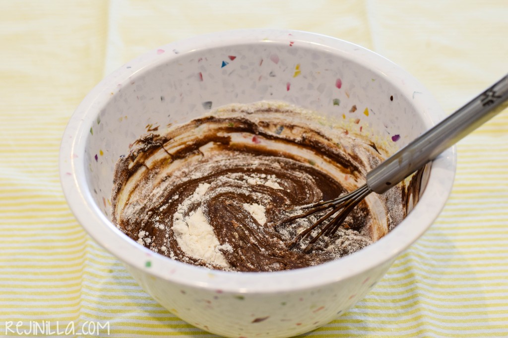 fudgy cake para 2-4