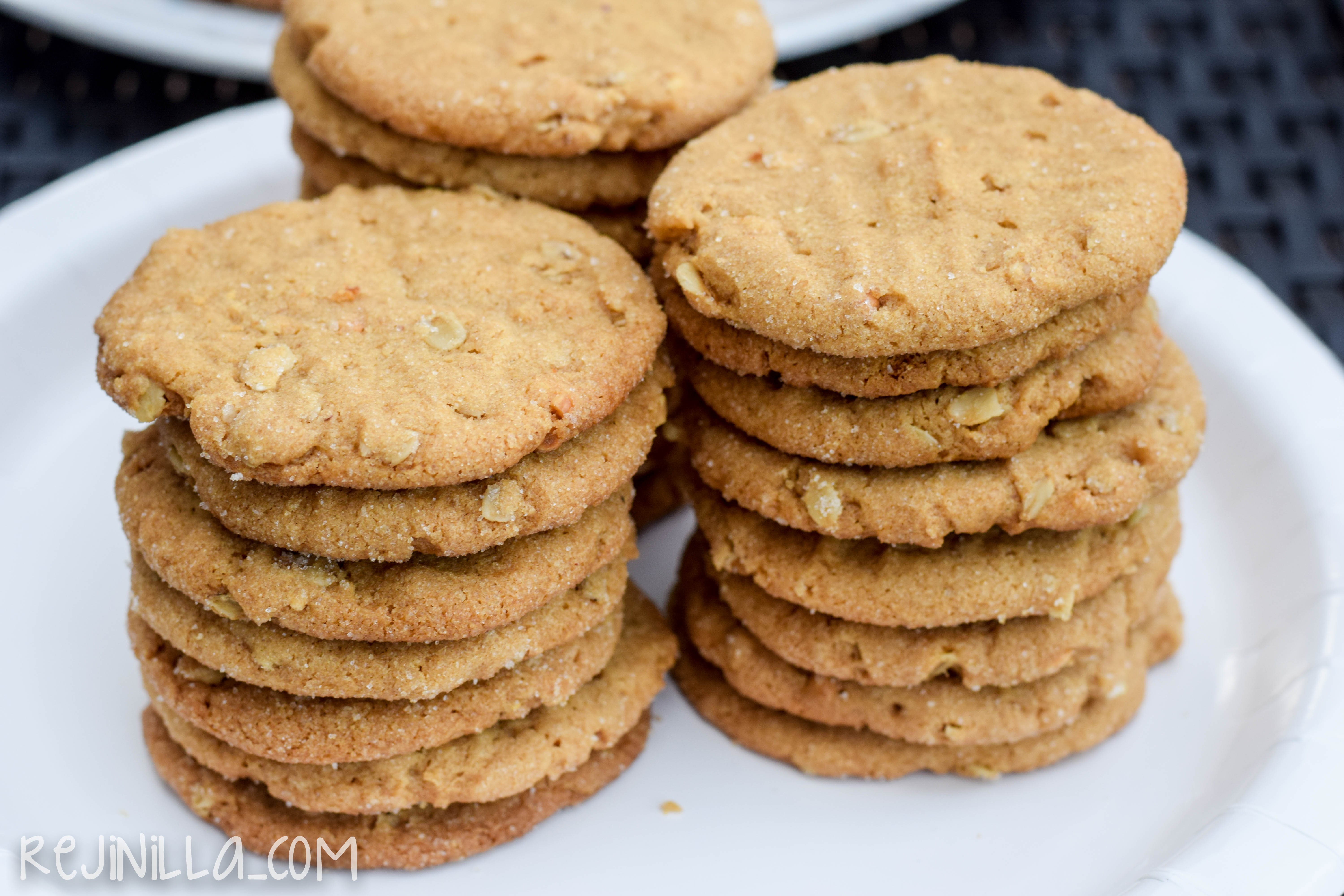 Galletas de crema de cacahuate 